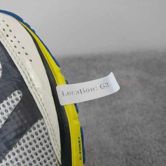 Helly Hansen Mens 9 Shoes Blue White Athletic Sneakers Sport Trainers NO INSOLES - Picture 10 of 10